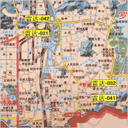深圳电子眼分布地图